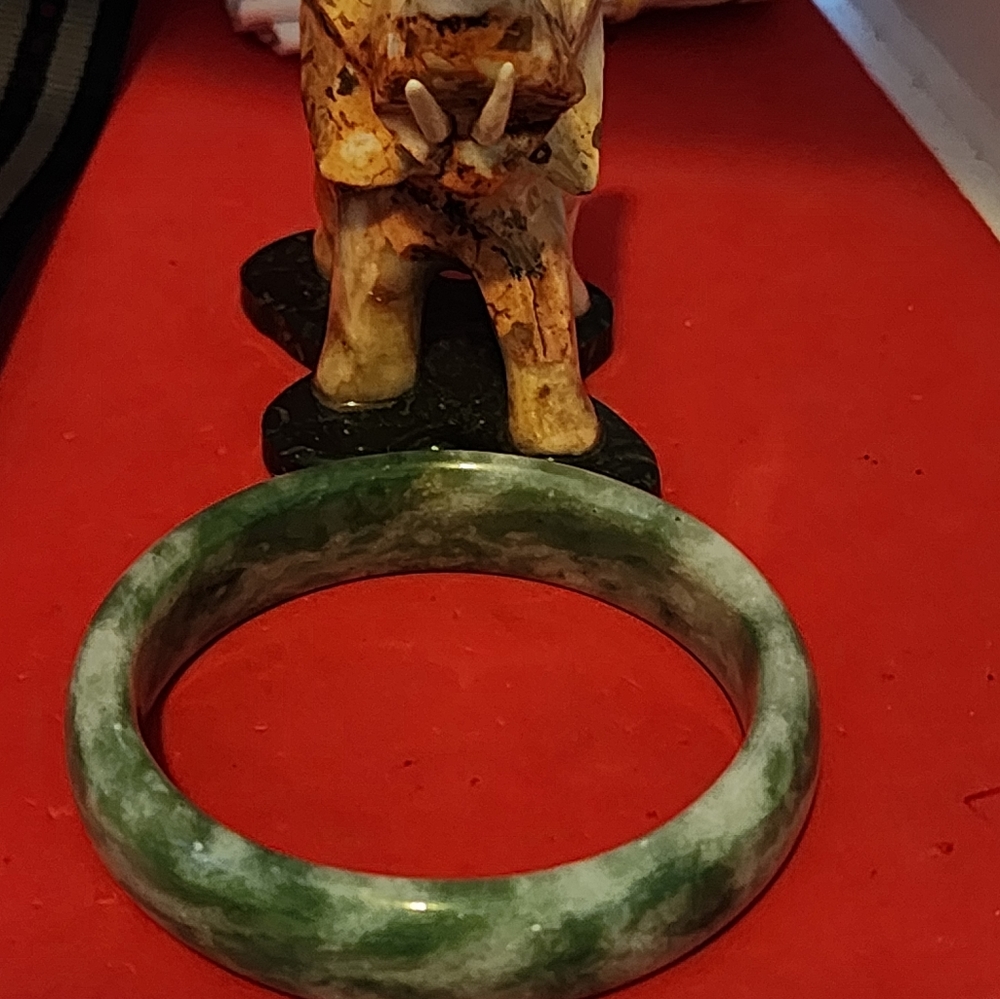 Jade Bangle - image 2